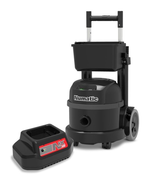 PBT230NX/0 Batterie! Staubsauger schwarz inkl. Zubehörset AS56 (2.2P) (Ø32mm) mit Ladegerät - ohne B