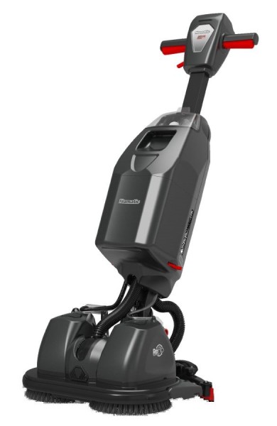 Kompakt-Scheuersaugmaschine TTB420NX inkl. 2 Akku NX300 und 2 SC-Bürsten rot