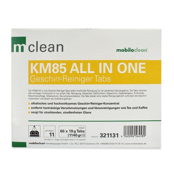 mclean KM85 ALL-IN-ONE Spültabs 60x19g