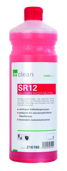 mclean SR12 Sanitärreiniger neutral 1l