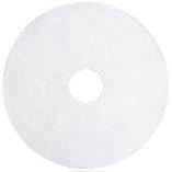 Padscheiben 16" Ø406mm weiß Dicke 25mm