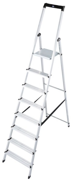 Monto® Stufen-StehLeiter Solidy® 8 Stufen, 2,50m lang