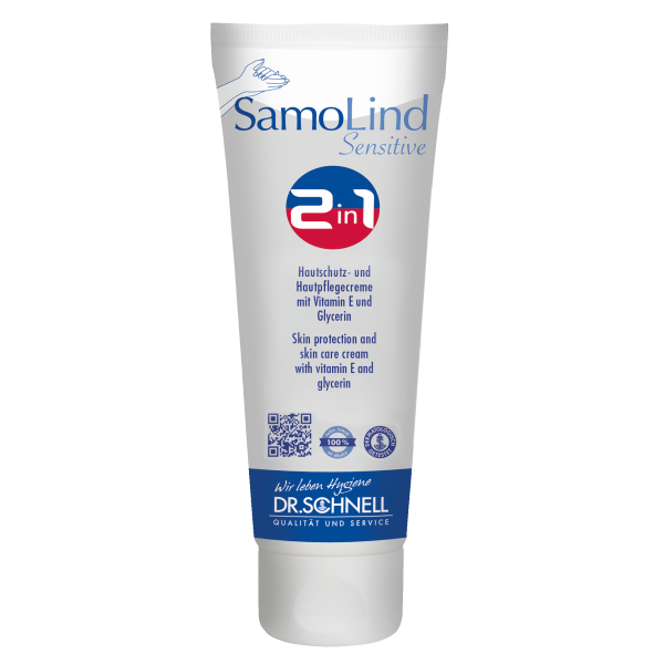 SamoLind Sensitive 2 in 1 Hautschutz- und Hautpflegecreme 50ml
