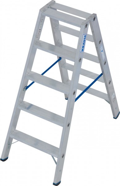 STABILO® Professional Stufen-DoppelLeiter 2x5 Stufen Alu